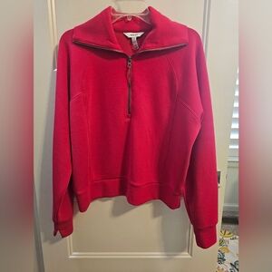 SPANX Red Track Jacket